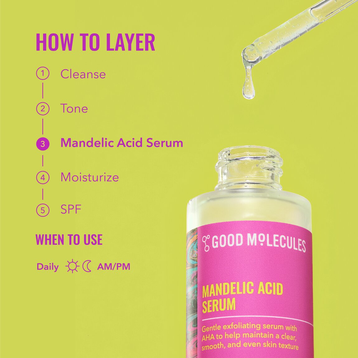 Good Molecules Mandelic Acid Serum 30ml alternative view 4.