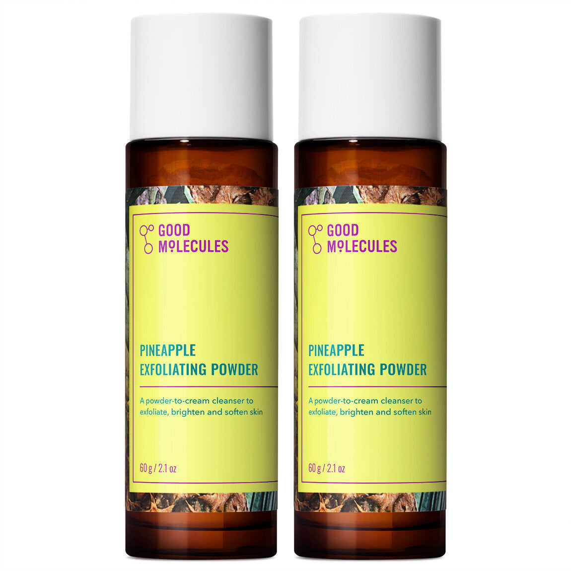 Pineapple Exfoliating Powder - 60g (2-Pack)