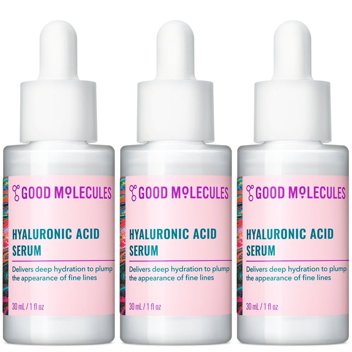 Hyaluronic Acid Serum - 30ml (3-Pack)