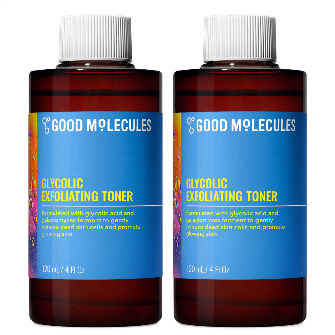 Glycolic Exfoliating Toner - 120ml (2-Pack)